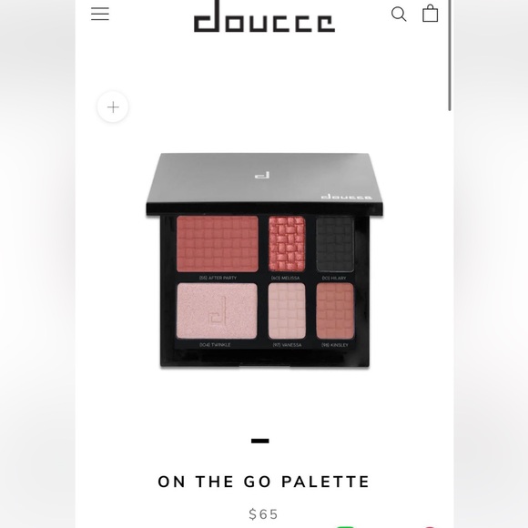 Doucce Other - Buy it now! Doucce “on the go” eye and cheek pallet